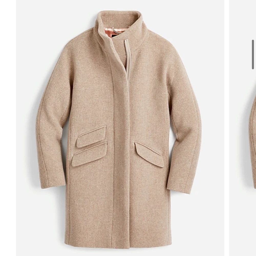 NWT Sandstone JCrew Stadium Coat sz 6
